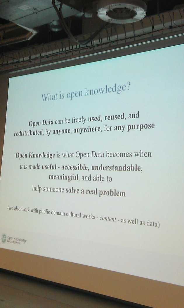 Open Data definition